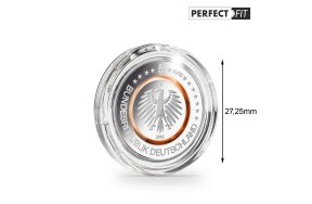 ΚΑΨΟΥΛΕΣ ΝΟΜΙΣΜΑΤΩΝ ULTRA PERFECT FIT ΓΙΑ ΓΕΡΜΑΝΙΚΑ 5 ΕΥΡΩ (27,25mm) ΠΑΚ/10